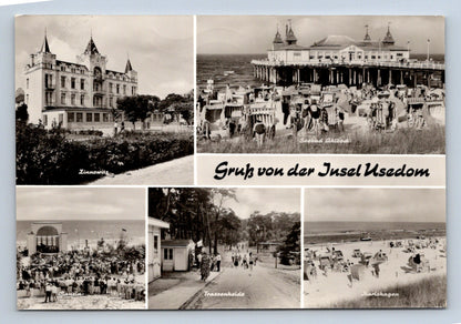 Pohlednice GRUẞ VON DER JUSEL USEDOM (x16318)