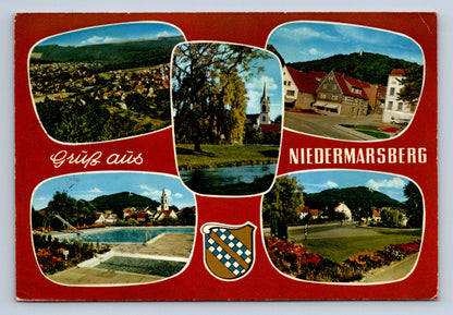 Pohlednice GRÜẞ AÜS NIEDERMARSBERG (x16327)