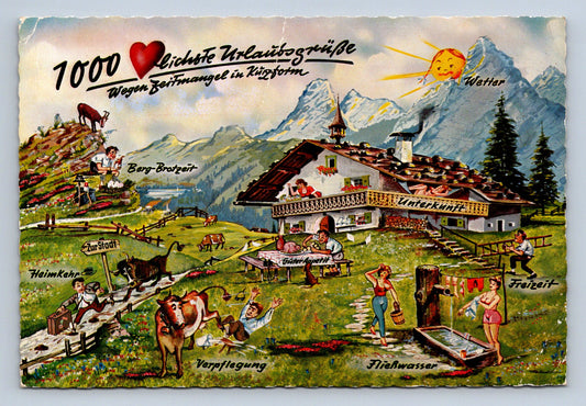 Pohlednice RAKOUSKO KRESLENÁ (x16335)