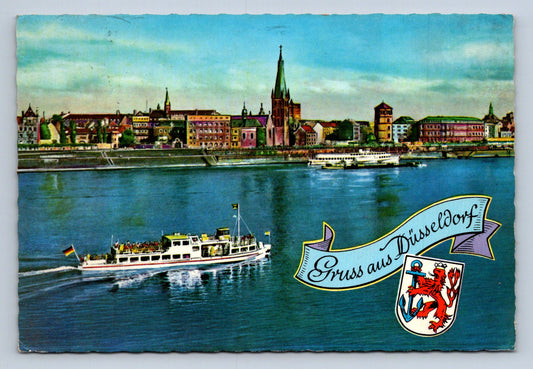 Pohlednice GRUSS VON DÜSSELDOF (x16343)