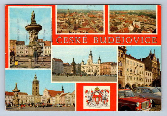 Pohlednice ČESKÉ BUDĚJOVICE (x16380)