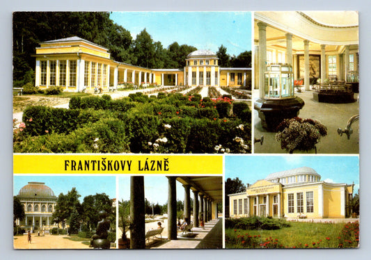 Pohlednice FRANTIŠKOVY LÁZNĚ (x16425)