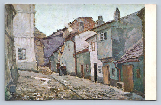 Pohlednice ANTONÍN SLAVÍČEK : ZLATÁ ULIČKA (x16437)
