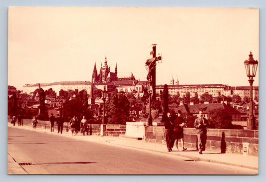 Pohlednice PRAHA - HRADČANY S KARLOVÝM MOSTEM (x16441)