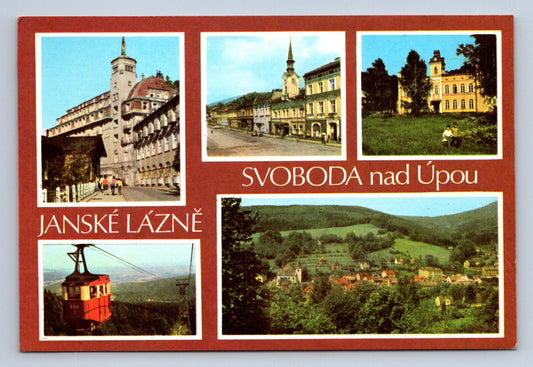 Pohlednice JANSKÉ LÁZNĚ, SVOBODA NAD ÚPOU (x16468)