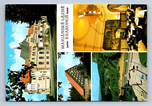 Pohlednice MARIÁNSKÉ LÁZNĚ - JUNIOR KRAKONOŠ HOTEL (x16496)