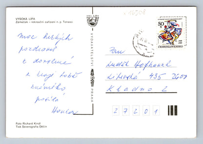 Pohlednice VYSOKÁ LÍPA - ZÁMEČEK (x16508)