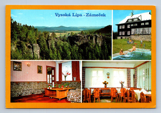 Pohlednice VYSOKÁ LÍPA - ZÁMEČEK (x16508)