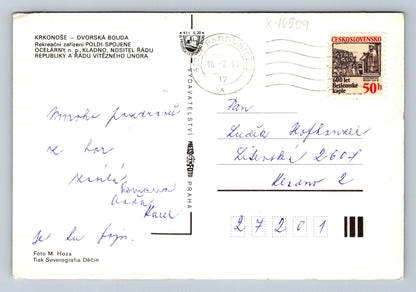 Pohlednice KRKONOŠE - DVORSKÁ BOUDA (x16509)