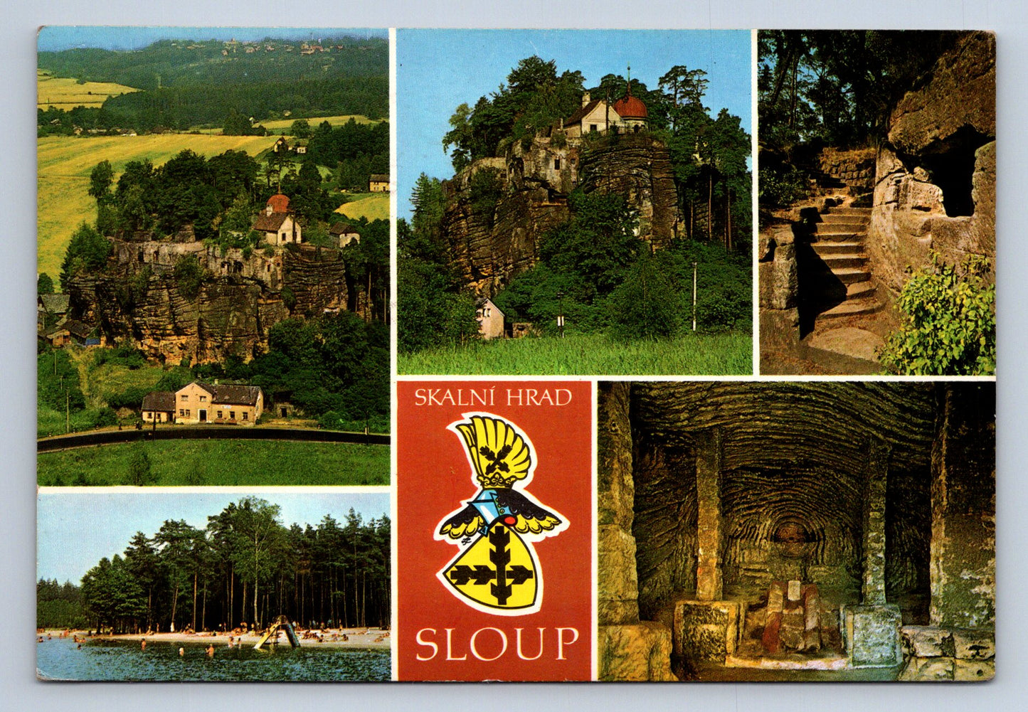 Pohlednice SKALNÍ HRAD SLOUP (x16544)