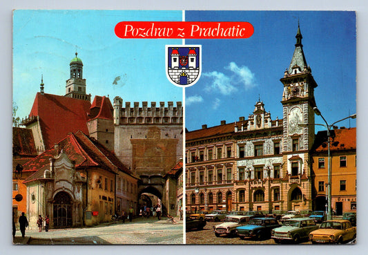 Pohlednice POZDRAV Z PRACHATIC (x16551)