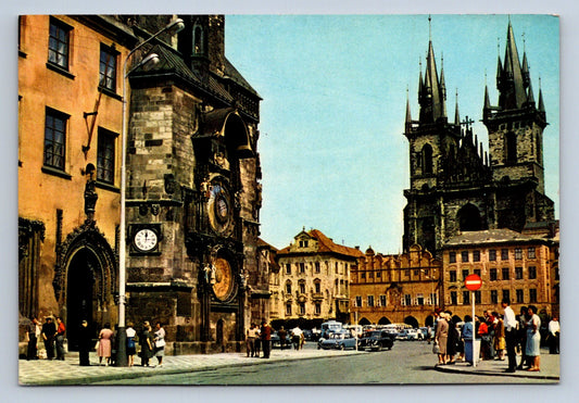 Pohlednice PRAHA - STAROMĚSTSKÉ NÁM. S TÝNSKÝM CHRÁMEM (x16588)