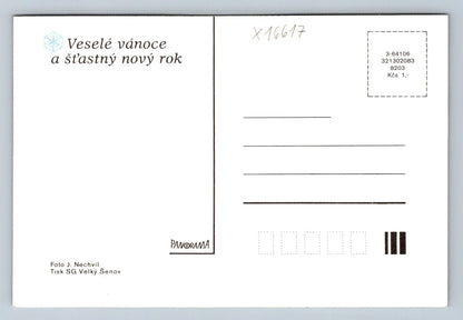 Pohlednice VESELÉ VÁNOCE A ŠŤASTNÝ NOVÝ ROK (x16617)