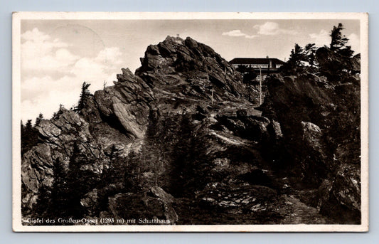 Pohlednice GIPFEL DES GROẞEN-OSSER MIT SCHUTZHAUS (x16671)