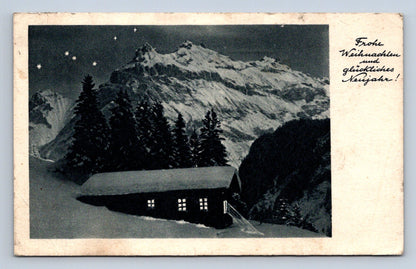 Pohlednice FROHE WEIHUACHLEN UND GLÜCKLICHES NEUJAHR (x16684)