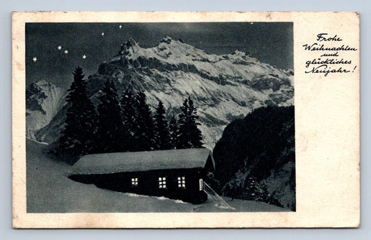 Pohlednice FROHE WEIHUACHLEN UND GLÜCKLICHES NEUJAHR (x16684)