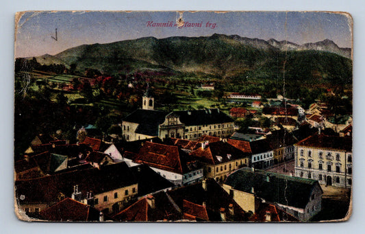 Pohlednice KAMNIK GLAVNI TRG. (x16694)