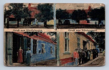 Pohlednice GRUẞ AUS KIRÁLYKEGYE, GRUẞ AUS KÖNIGSGNAD (x16698)