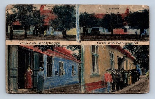 Pohlednice GRUẞ AUS KIRÁLYKEGYE, GRUẞ AUS KÖNIGSGNAD (x16698)
