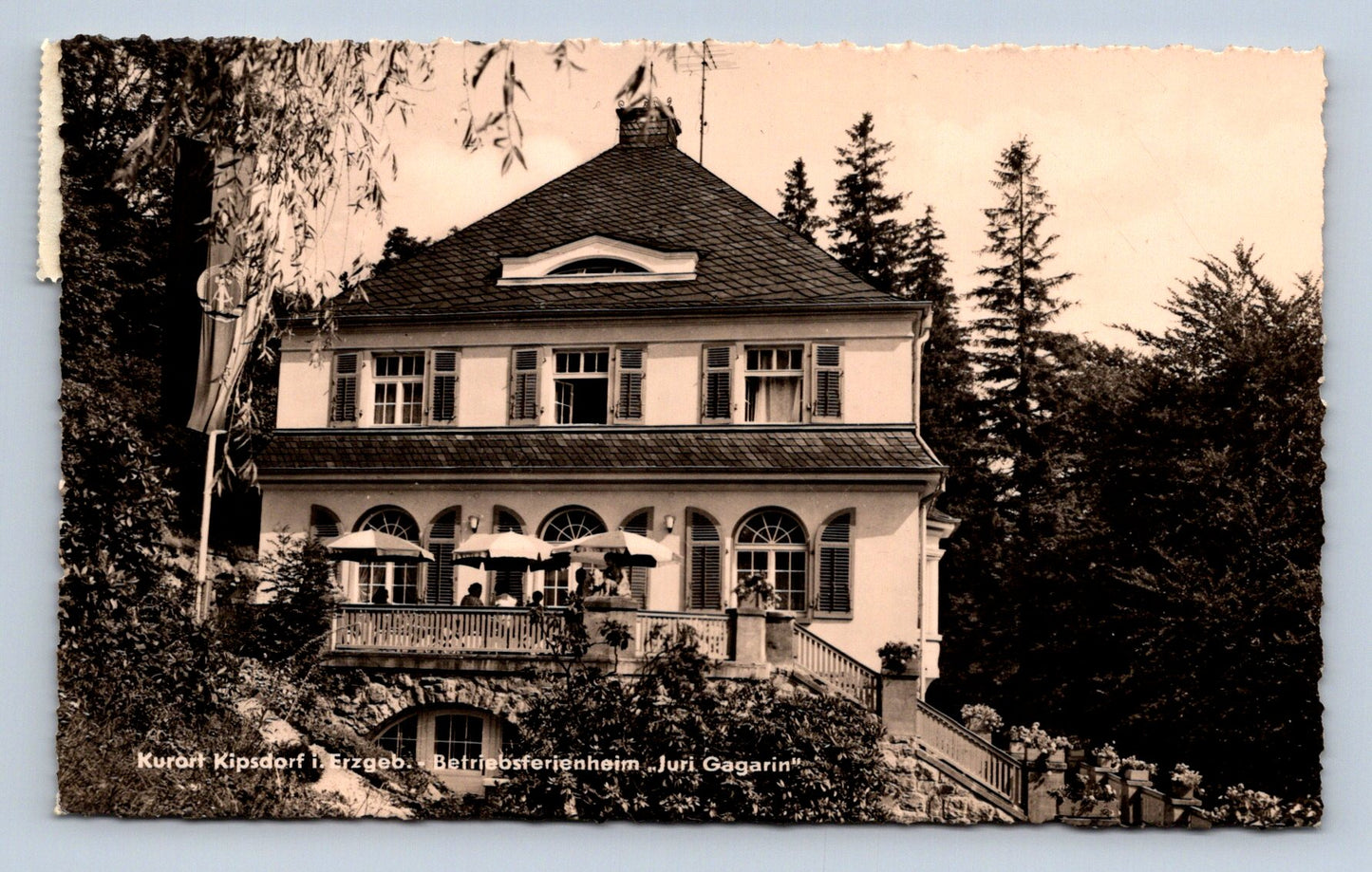 Pohlednice KURORT KIPSDORF I. ERZGEB (x16709)