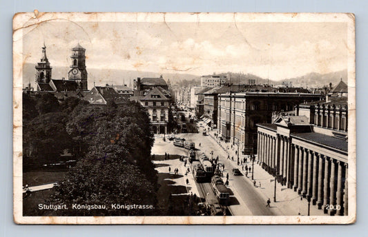 Pohlednice STUTTGART. KÖNIGSBAU (x16712)