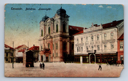 Pohlednice TEMESVÁR. BELVÁROS. LOSONCYTÉR (x16732)