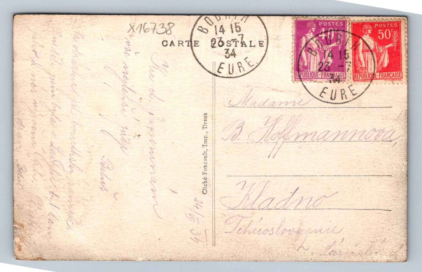 Pohlednice ENVIRONS DE BOURTH (EURE) (x16738)