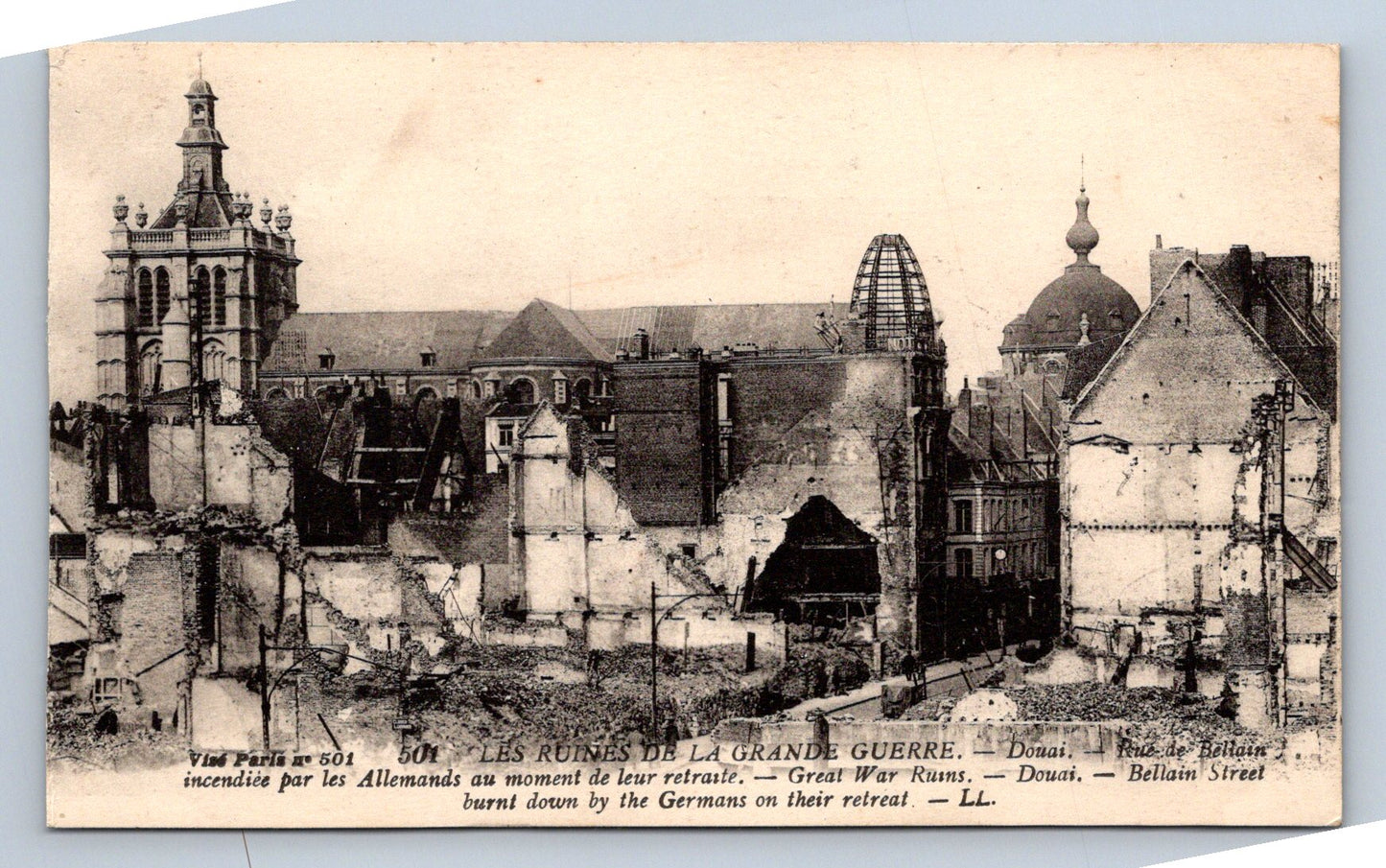 Pohlednice LES RUINES DE LA GRANDE GUERRE (x16741)