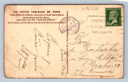 Pohlednice LES PETITS TABLEAUX DE PARIS (x16747)