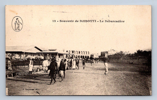 Pohlednice SOUVENIR DE DJIBOUTI - LE DÉBARCADÉRE (x16755)