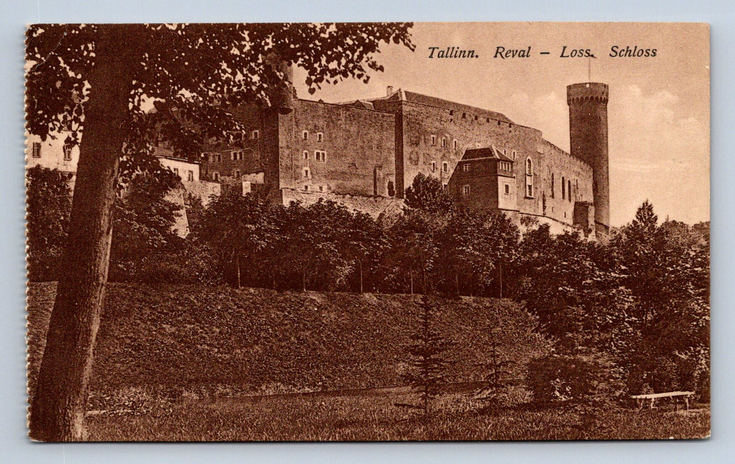 Pohlednice TALLINN. REVAL - LOSS SCHLOSS (x16771)
