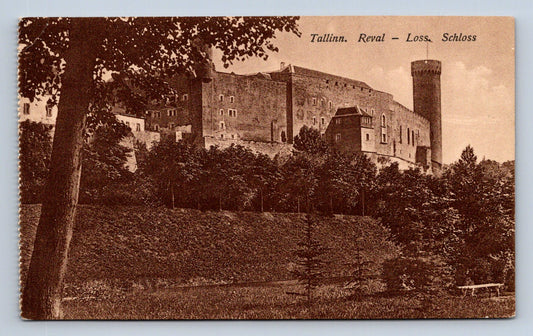 Pohlednice TALLINN. REVAL - LOSS SCHLOSS (x16771)
