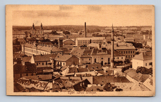 Pohlednice EGER. VÁROS TÁTKÉPE (x16783)