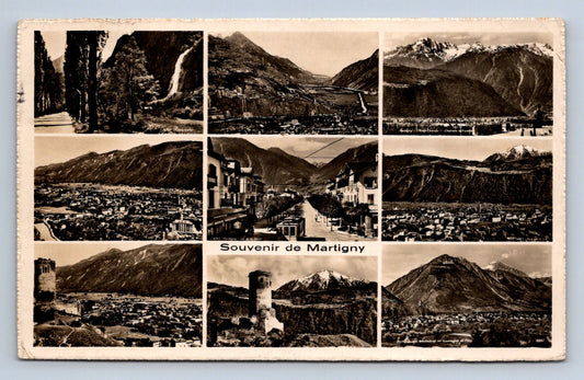 Pohlednice SOUVENIR DE MARTIGNY (x16806)