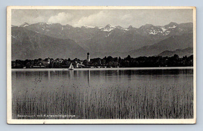 Pohlednice SEESHAUPT MIT KARWENDELGEBIRGE (x16815)