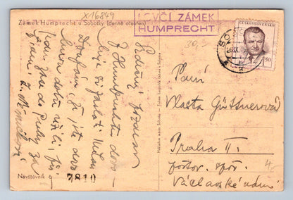 Pohlednice ZÁMEK HUMPRECHT U SOBOTKY (x16849)