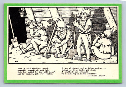 Pohlednice ZIKMUND SKYBA: POHLED S BÁSNÍ TRPASLICI (x16889)