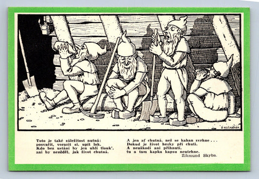Pohlednice ZIKMUND SKYBA: POHLED S BÁSNÍ TRPASLICI (x16889)