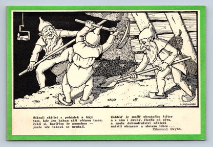 Pohlednice ZIKMUND SKYBA: POHLED S BÁSNÍ TRPASLICI (x16891)