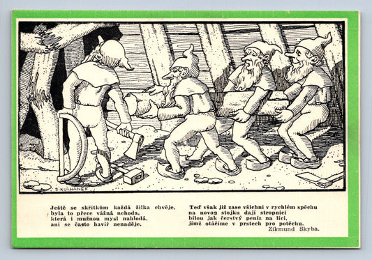 Pohlednice ZIKMUND SKYBA: POHLED S BÁSNÍ TRPASLICI (x16893)