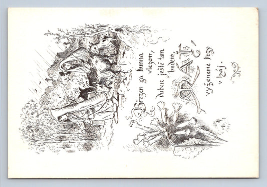 Pohlednice POHLEDNICE S BÁSNÍ (x16908)