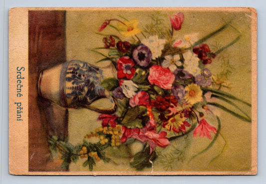 Pohlednice SRDEČNÉ PŘÁNÍ (x16913)