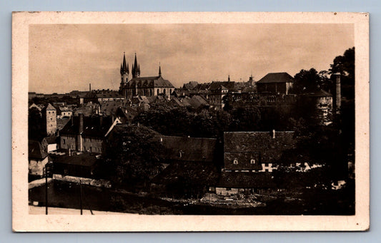 Pohlednice Cheb - výhled na kostel (JN103)