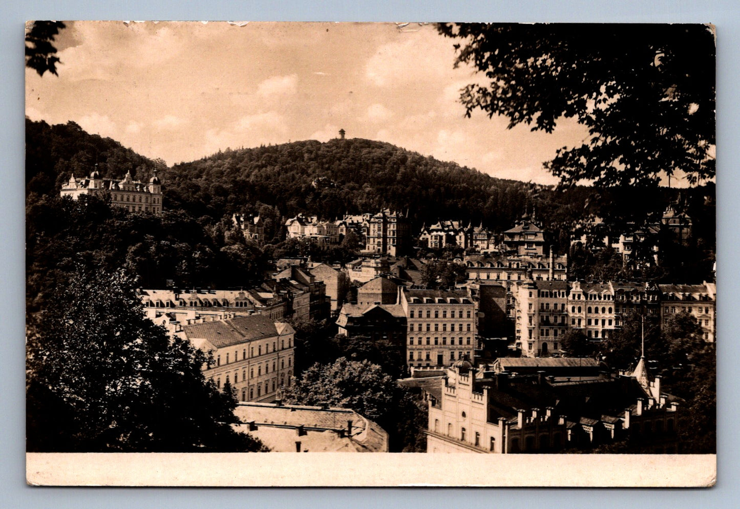 Pohlednice Karlovy Vary -Celkový pohled (JN105)