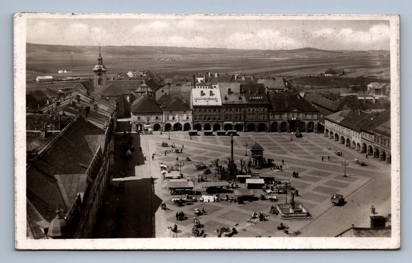 Pohlednice Jičín - Náměstí (JN131)
