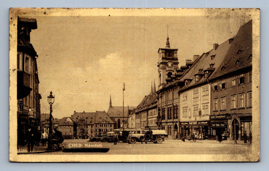 Pohlednice Cheb - Náměstí (JN164)