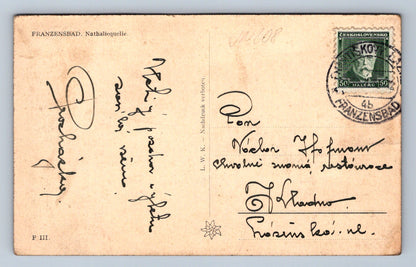 Pohlednice Franzenbad - Nathaliequelle (JN208)