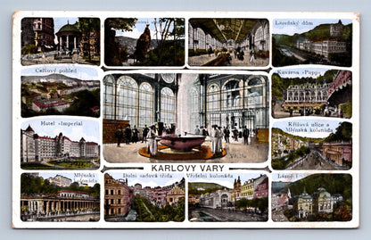 Pohlednice Karlovy Vary - slečna Boženka (JN214)