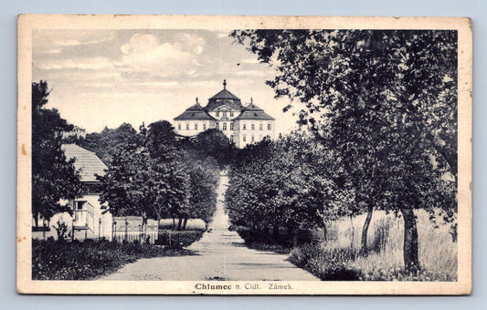 Pohlednice Chlumec nad Cidl. Zámek (JN222)