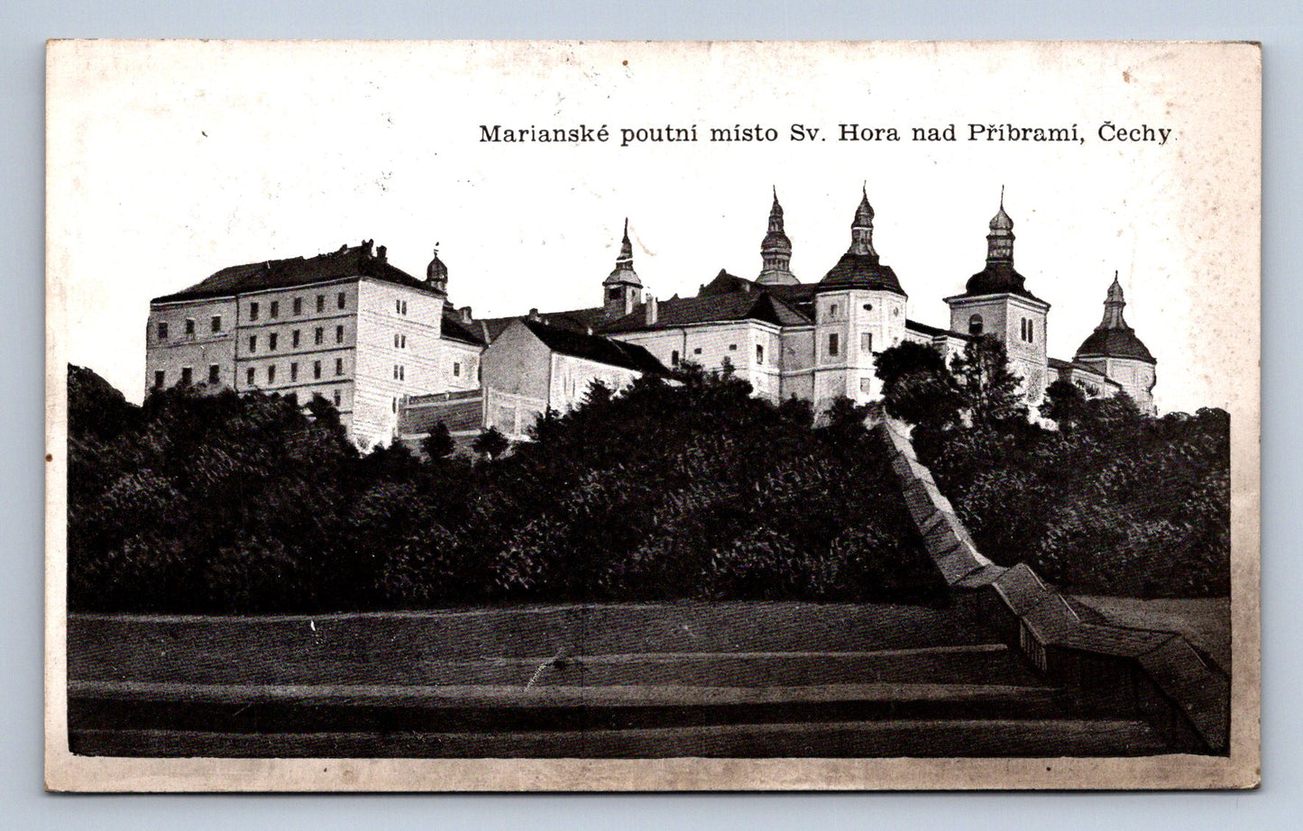 Pohlednice Mariánské poutní místo Sv. Hora nad Přibrami (JN252)